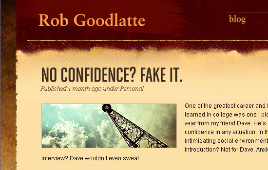 RobGoodlatte.com - Screenshot