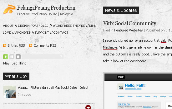 Pelangi Petang Production - Screenshot