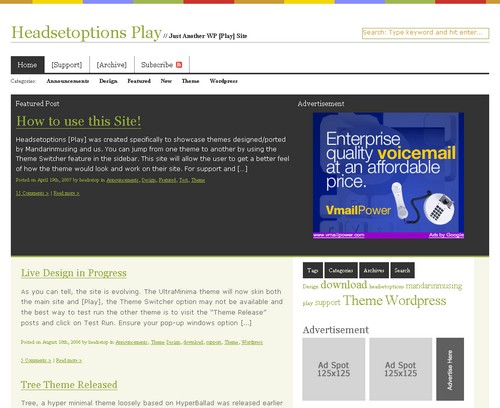 The Box teme/theme for WordPress