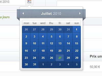 shot 12829084981 60 User Interface Calendar Inspirations and Downloads