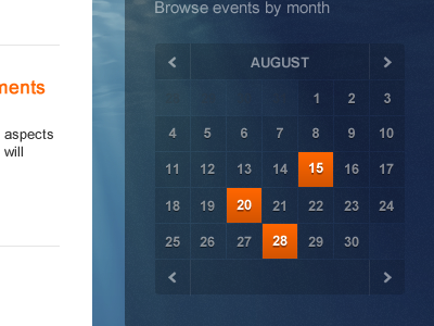 shot 12819752221 60 User Interface Calendar Inspirations and Downloads