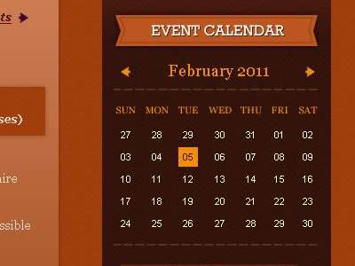 shot 12968344111 60 User Interface Calendar Inspirations and Downloads