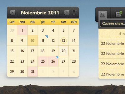shot 12936659651 60 User Interface Calendar Inspirations and Downloads