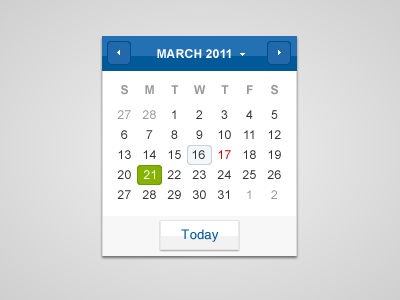 shot 13004532401 60 User Interface Calendar Inspirations and Downloads