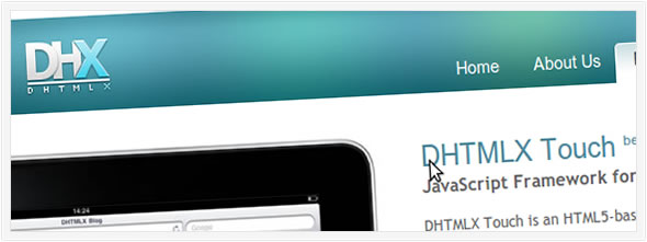 DHTMLX Touch javascript framework