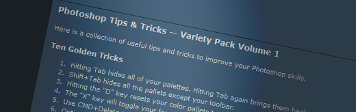 Photoshop Tips & Tricks - Variety Pack Volume 1 - screen shot.