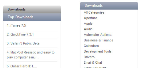 download menu 25 jQuery and CSS3 Tutorials to Help You Build Apple Like Designs