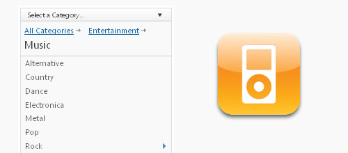 ipod menu 25 jQuery and CSS3 Tutorials to Help You Build Apple Like Designs