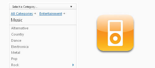 ipod menu 25 jQuery and CSS3 Tutorials to Help You Build Apple Like Designs