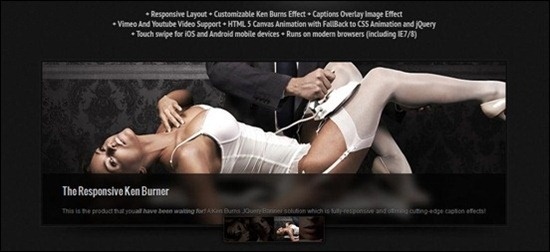 Responsive KenBurner Slider jQuery Plugin