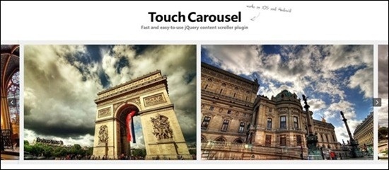 TouchCarousel – jQuery Content Scroller and Slider