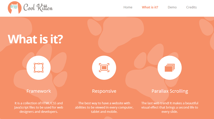 cool kitten parallax scrolling jquery plugin