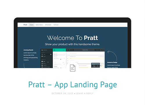 Bootstrap主题 - pratt